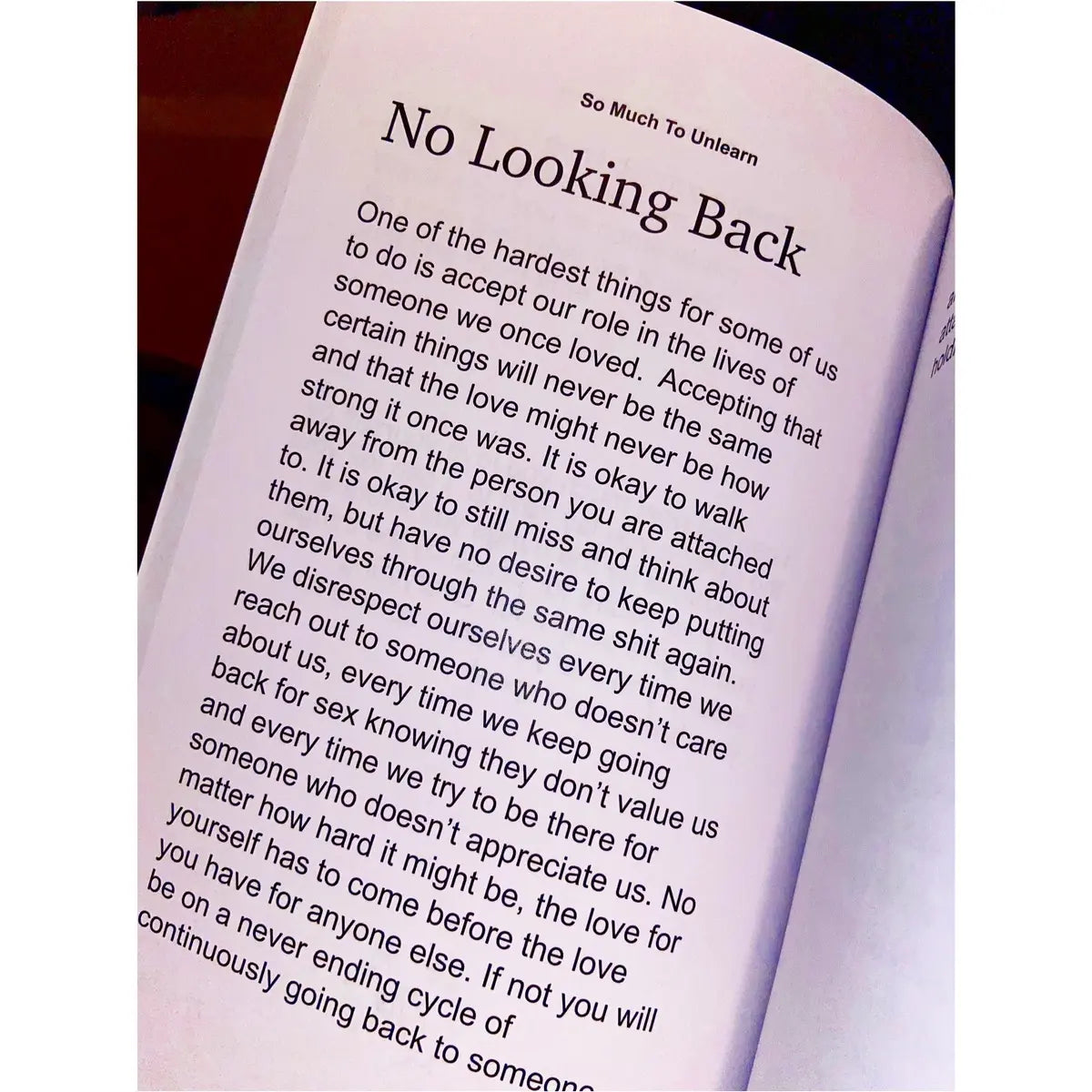 So Much to Unlearn Soft Cover - Self-Love, Healing and Growth Stories