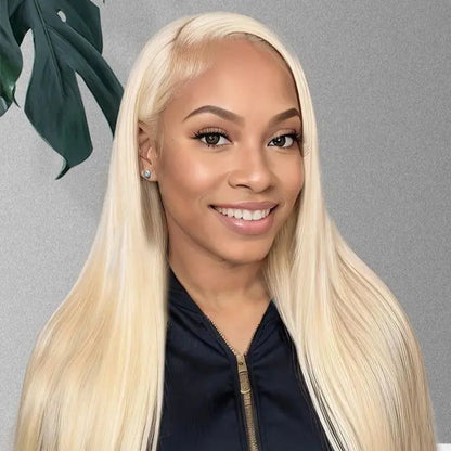 [NEW IN] Hot Star 613 Blonde HD Transparent 13X6 Lace Frontal Human Hair Wigs Body Wave and Straight Preplucked Wigs for Women