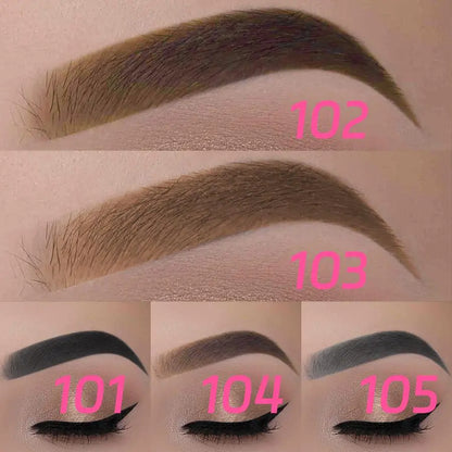 2-In-1 Dual-Ended Long-Lasting Eyebrow Pen with Eyebrow Powder & Brush, 1 Count Waterproof Eyebrow Pencil, Eyebrow Makeup Tool for Women, Eyebrow Makeup Products, Eyebrow Pencil Set