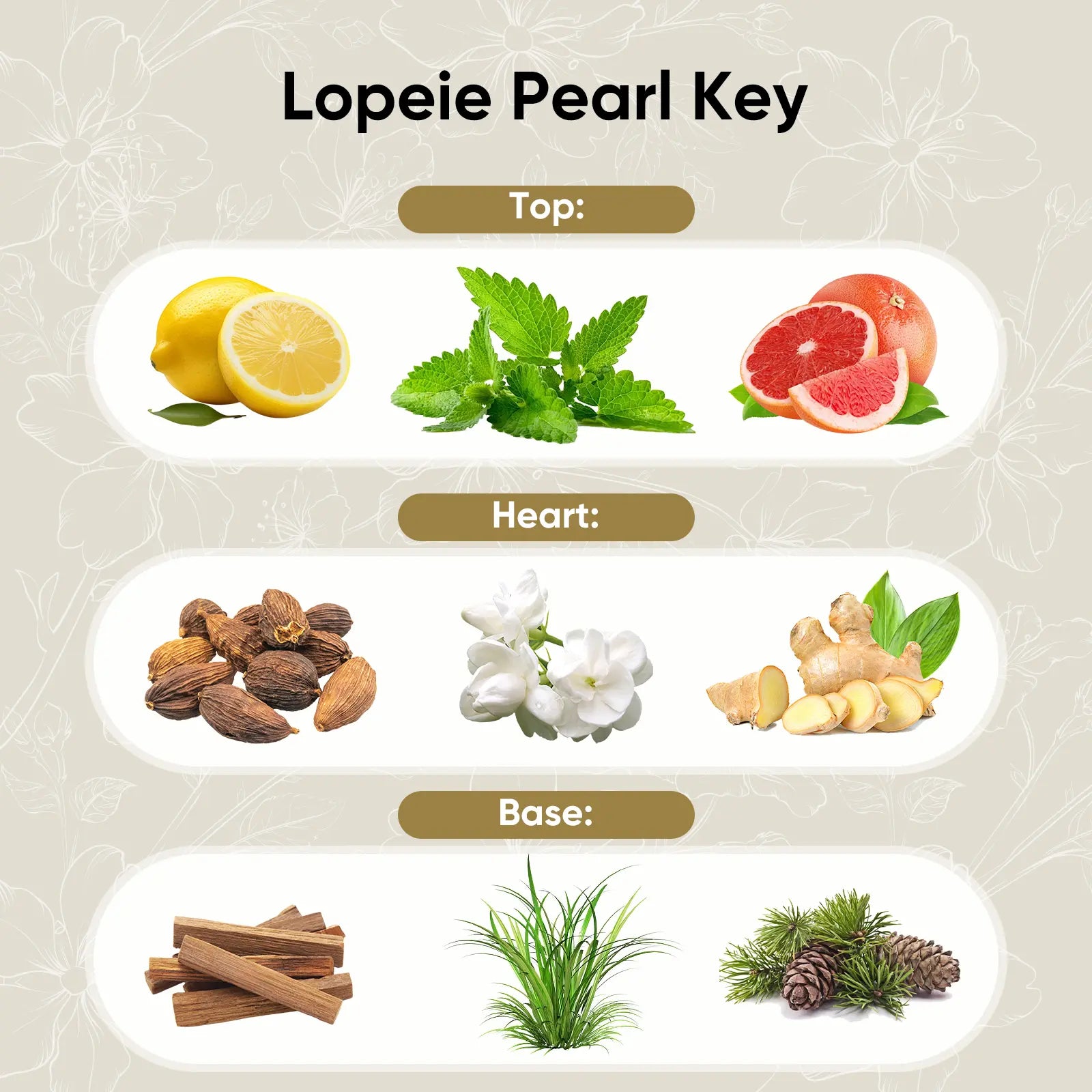 Lopeie PEARL KEYS Hotel Diffuser Oil Refill, Inspired by the Ritz-Carlton. 118Ml Premium Essential Oil, Blended with Lemon, Jasmine & Mint. Perfect for Ultrasonic and Waterless Diffusers, Long-Lasting Pleasant Fragrance