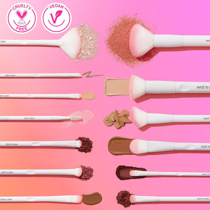 Eyeshadow Brush, Precision Blending Application, Soft Synthetic Fibers, Ergonomic Handle for Comfortable Precision Control