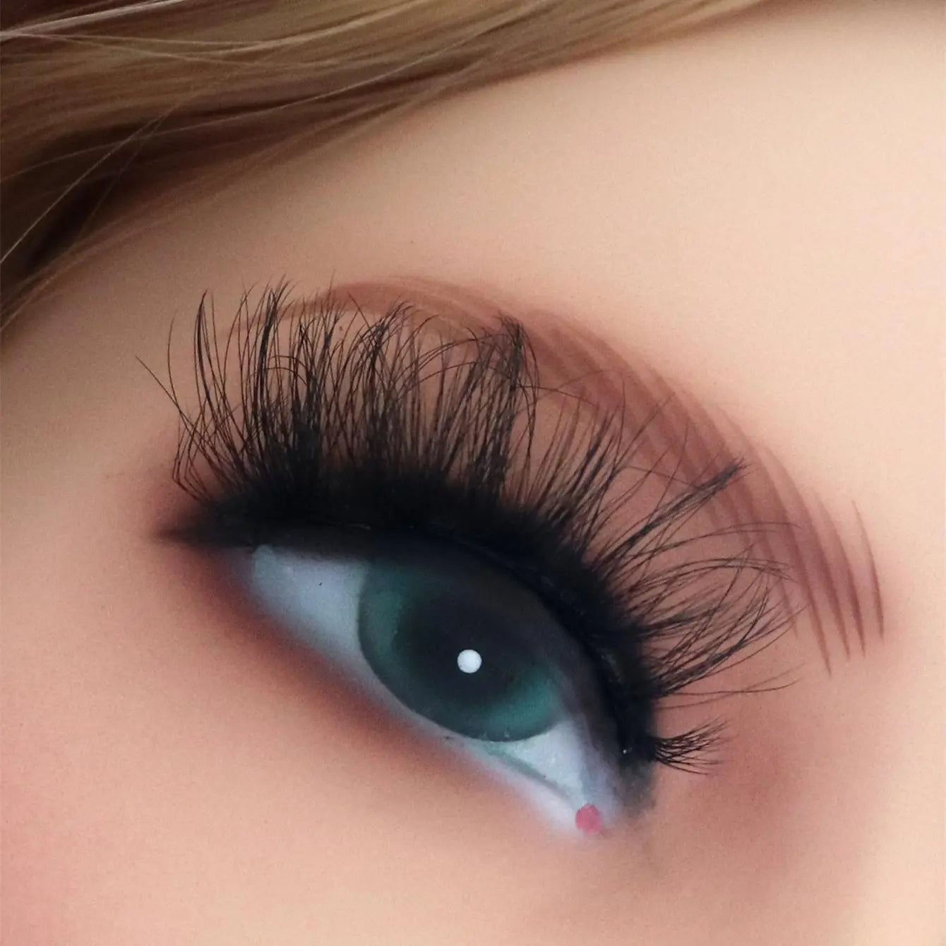 Music Festival Makeup Long Cat-Eye False Eyelashes, Faux Lashes, Wispy Cluster Lashes, Natural Curl Eye Makeup Strip Lashes, Lash Clusters Kit, Spider Lashes, Lash Clusters, Mini Makeup, High Quality Eyelashes