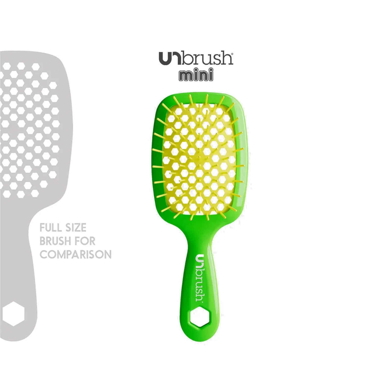 Unbrush Mini Original Detangling Hair Brush by FHI Heat