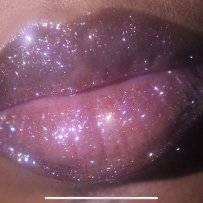 GLITTER FILTER Lip Oil Gloss - Silky Smooth Glossy Lip Oil for Shimmery Glittery Lip Treatment with Hydrating Moisturizing Formula Subtle Plumping Effect