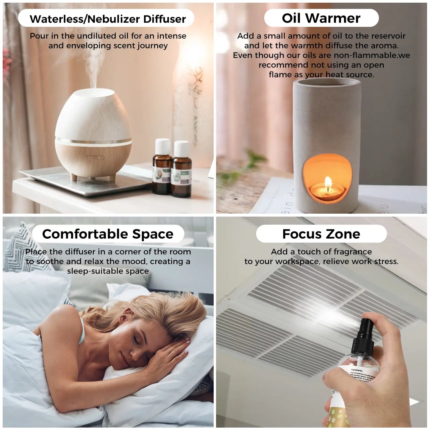 Lopeie PEARL KEYS Hotel Diffuser Oil Refill, Inspired by the Ritz-Carlton. 118Ml Premium Essential Oil, Blended with Lemon, Jasmine & Mint. Perfect for Ultrasonic and Waterless Diffusers, Long-Lasting Pleasant Fragrance