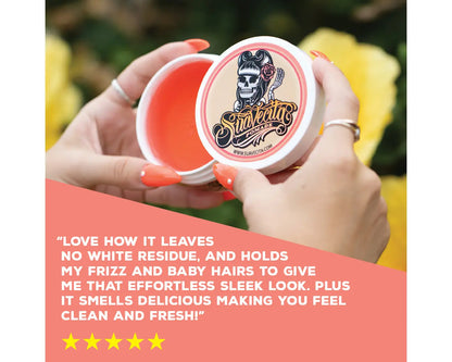 Suavecita Pomade - Water Soluble Hair Pomade for Women - Cruelty Free, Non-Greasy Formula with Healthy Shine, 2.3 Oz - Brush, Gel