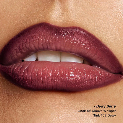 [Laka] Easy Glide Lip Liner & Fruity Glam Tint Duo – Defined Shape, Juicy Gloss in One Duo