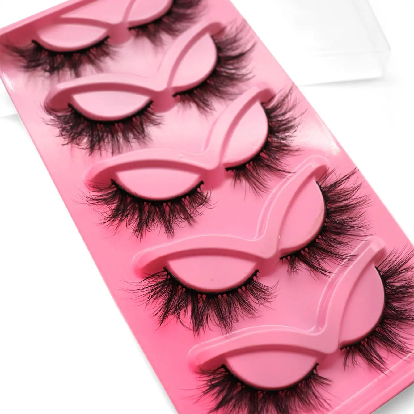 Music Festival Makeup Long Cat-Eye False Eyelashes, Faux Lashes, Wispy Cluster Lashes, Natural Curl Eye Makeup Strip Lashes, Lash Clusters Kit, Spider Lashes, Lash Clusters, Mini Makeup, High Quality Eyelashes
