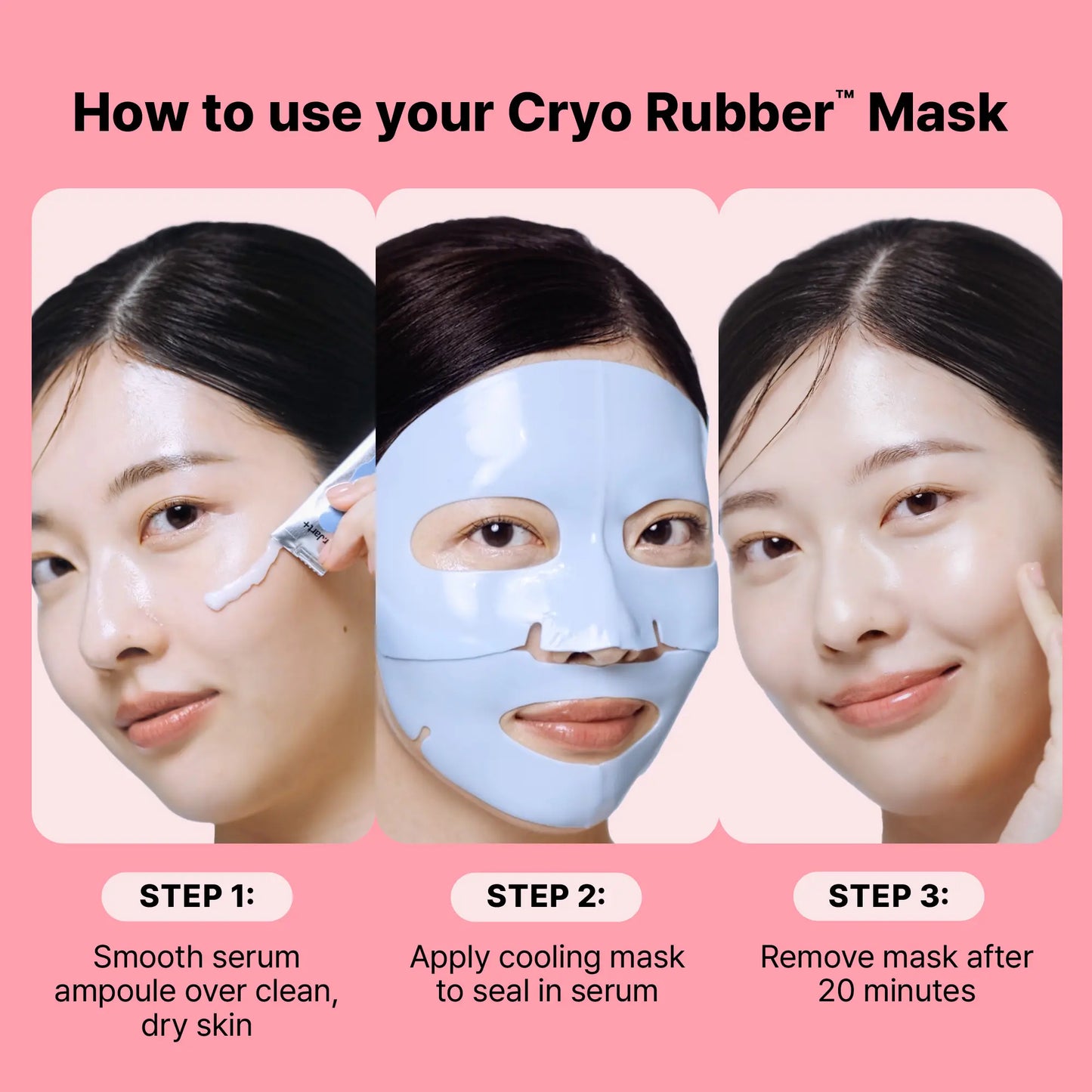 Dr.Jart+ Cryo Rubber Firming Peptide Mask | Peptide Face Mask | Cooling Rubber Mask | Firming Face Mask | Pore Tightening Mask | Korean Skincare Mask