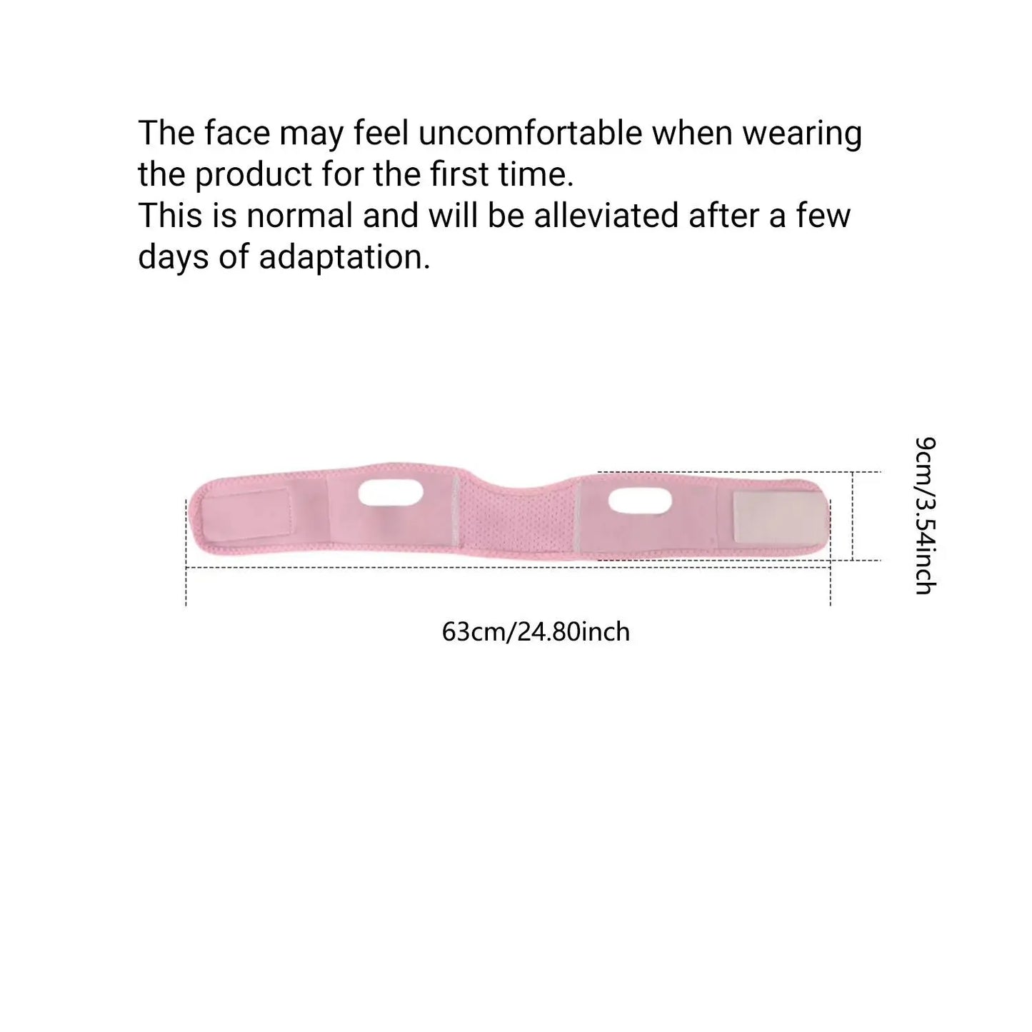 V Line Lifting Mask with Chin Strap for Double Chin, Face Skincare Lifting Belt for Women, Beauty Care Product, Skincare Tools, Face Sculpting Tool, Gifts for Girl, Skincare Products, Face Jawline Shaper, Facial Contour Refining, Double Chin Reducer