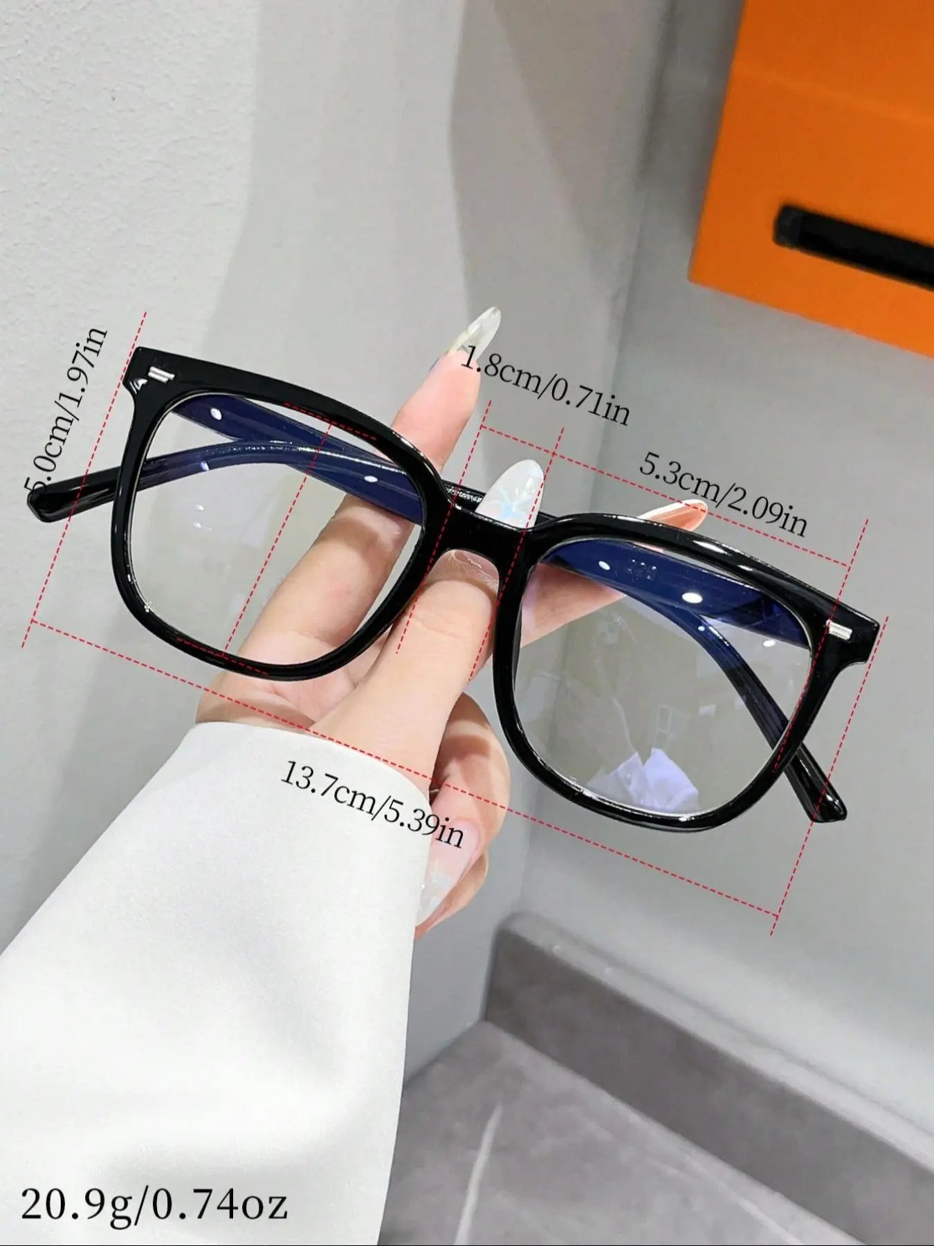 Men Women Fashion Flat Lens Tortoiseshell Glasses Set, Anti-Blue Light, Casual Style, Plastic Frame, All Seasons, Daily Wear Accessories, Square Frames Eyeglasses