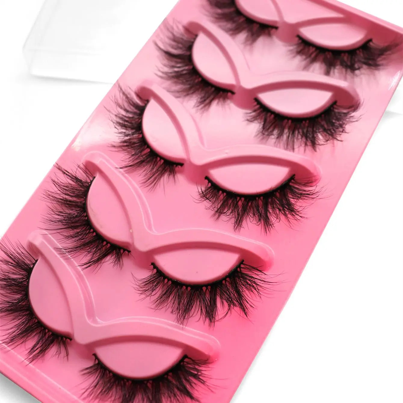 Music Festival Makeup Long Cat-Eye False Eyelashes, Faux Lashes, Wispy Cluster Lashes, Natural Curl Eye Makeup Strip Lashes, Lash Clusters Kit, Spider Lashes, Lash Clusters, Mini Makeup, High Quality Eyelashes