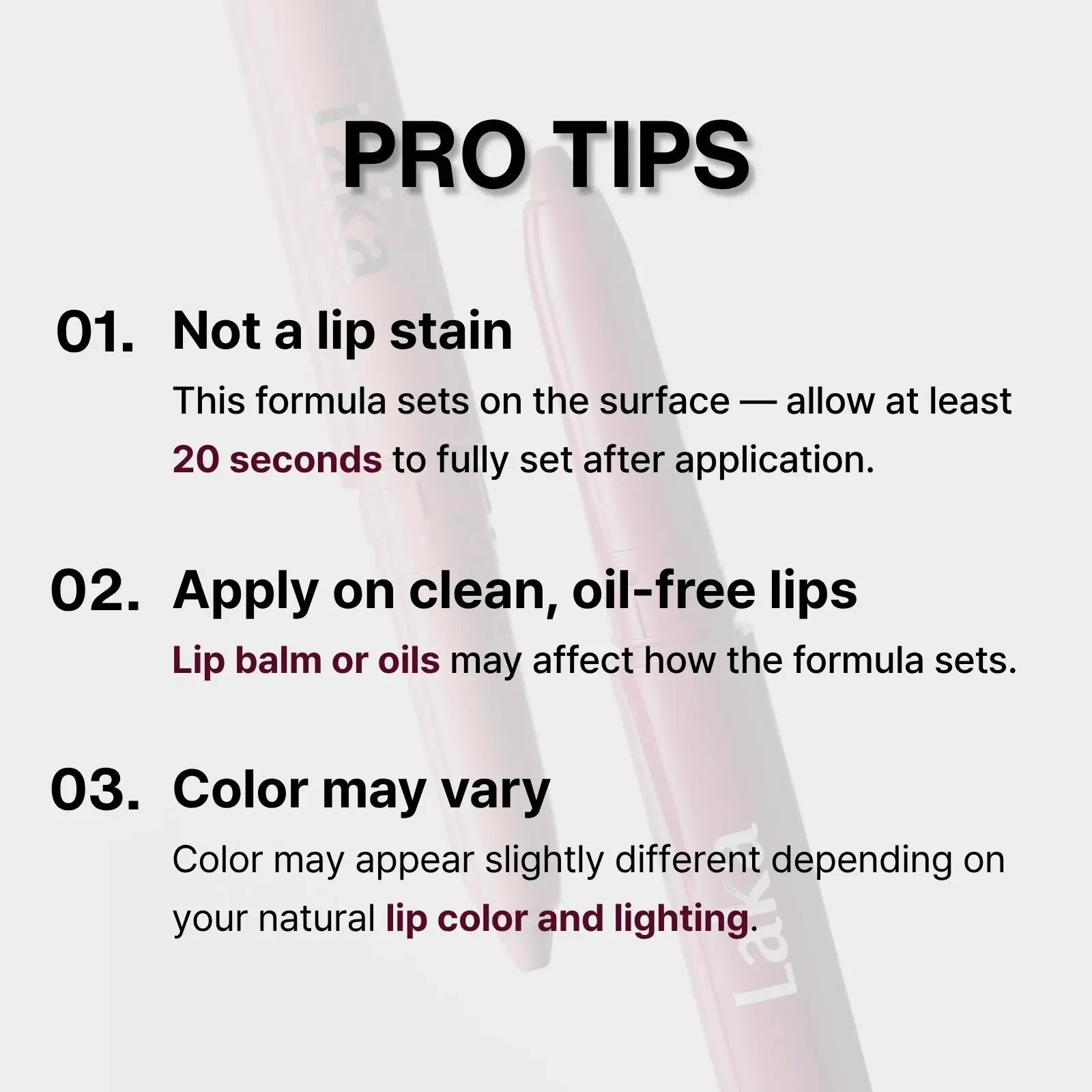 [Laka] Easy Glide Lip Liner & Fruity Glam Tint Duo – Defined Shape, Juicy Gloss in One Duo