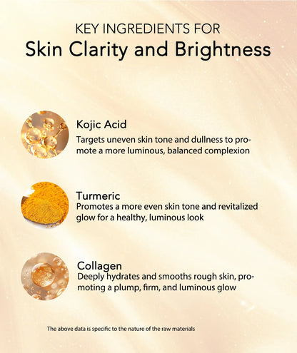 MUZAMOX Effortlessbeauty Kojic Acid Turmeric Night Wrapping Mask | Overnight Wrapping Mask ,Morning Shed,Turmeric,Niacinamide,Vitamin C,Skincare, 2.53 Fl. Oz.Cozyvibes