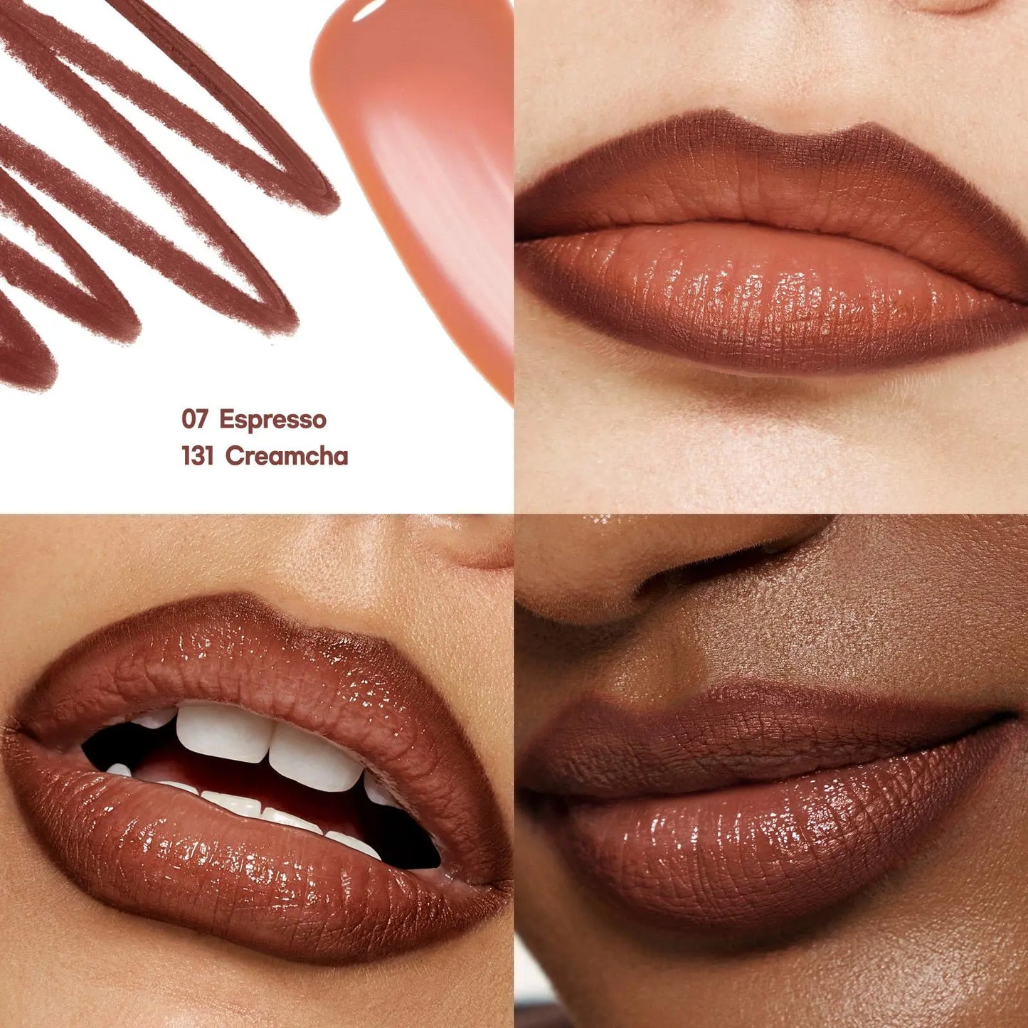 [Laka] Easy Glide Lip Liner & Fruity Glam Tint Duo – Defined Shape, Juicy Gloss in One Duo