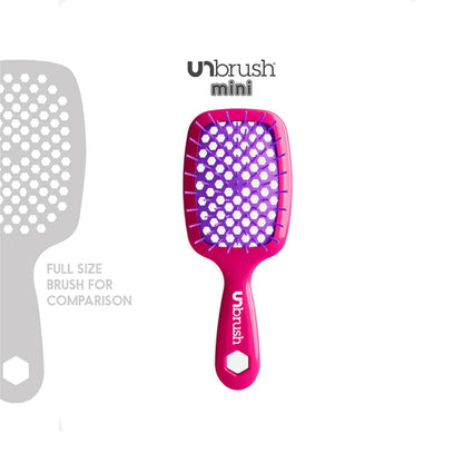Unbrush Mini Original Detangling Hair Brush by FHI Heat