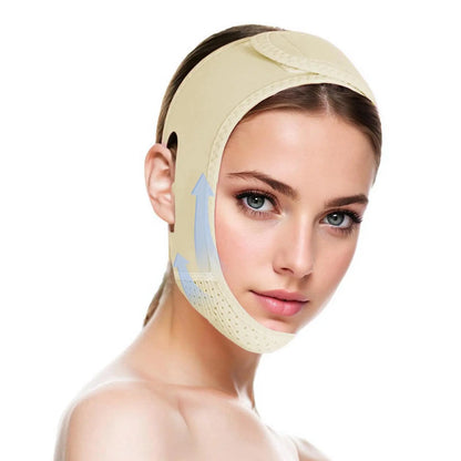 V Line Lifting Mask with Chin Strap for Double Chin, Face Skincare Lifting Belt for Women, Beauty Care Product, Skincare Tools, Face Sculpting Tool, Gifts for Girl, Skincare Products, Face Jawline Shaper, Facial Contour Refining, Double Chin Reducer