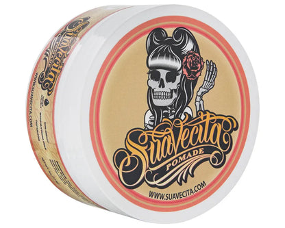 Suavecita Pomade - Water Soluble Hair Pomade for Women - Cruelty Free, Non-Greasy Formula with Healthy Shine, 2.3 Oz - Brush, Gel