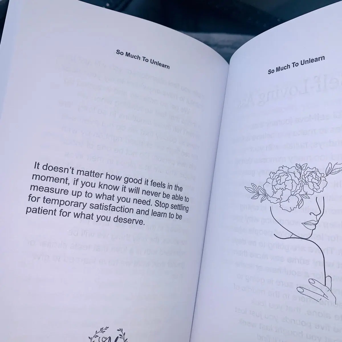So Much to Unlearn Soft Cover - Self-Love, Healing and Growth Stories