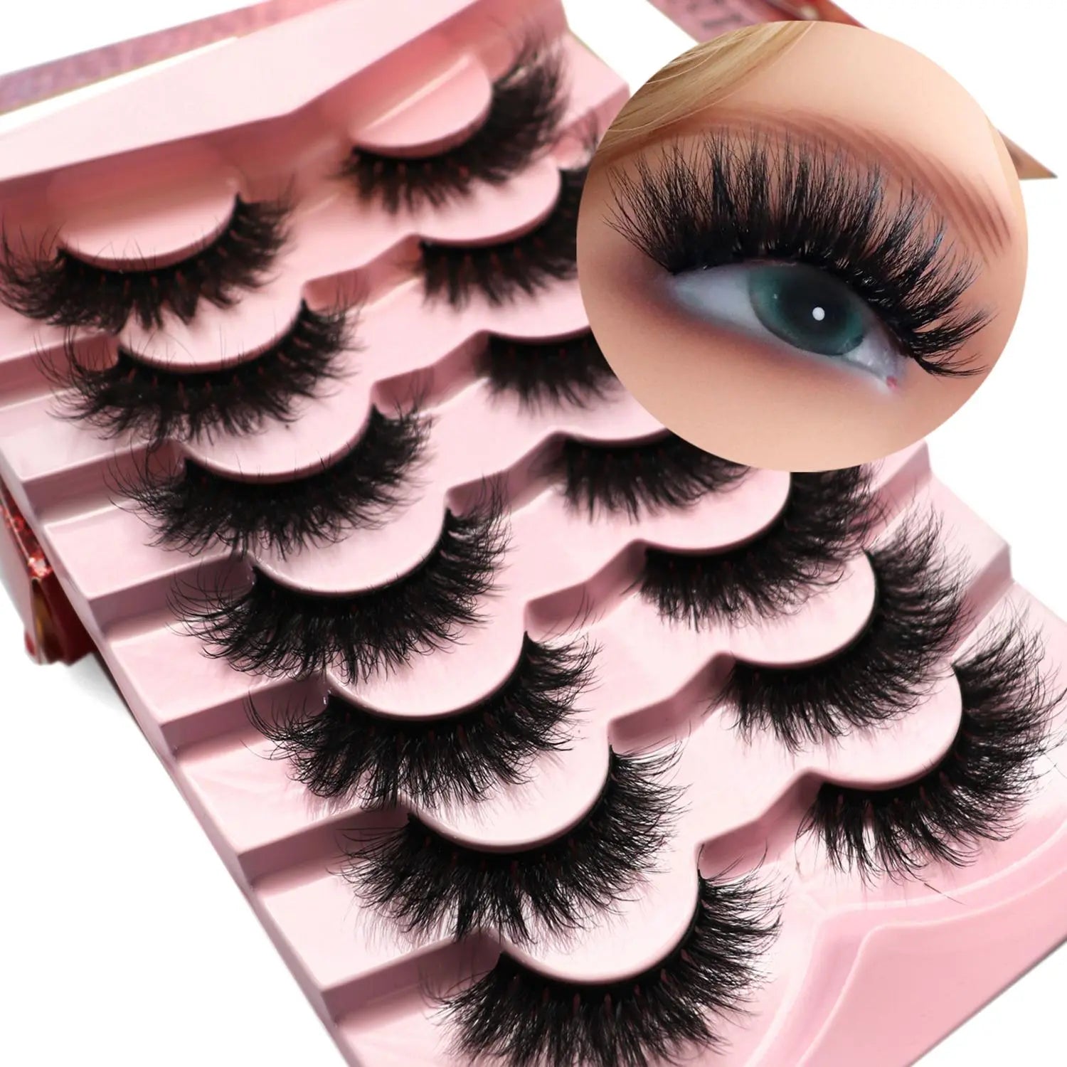 Natural Look Eyelash Extensions, 21 Pairs Wispy Cat Eye Faux Cluster Lashes, Volumized False Eyelashes Set for Eye Makeup, Fake Eyelashes Curl Cluster Lashes, Falsies Eyelashes, False Eyelashes Kit, DIY Dramatic Lashes, Cosmetic, Wispy Lash Clusters